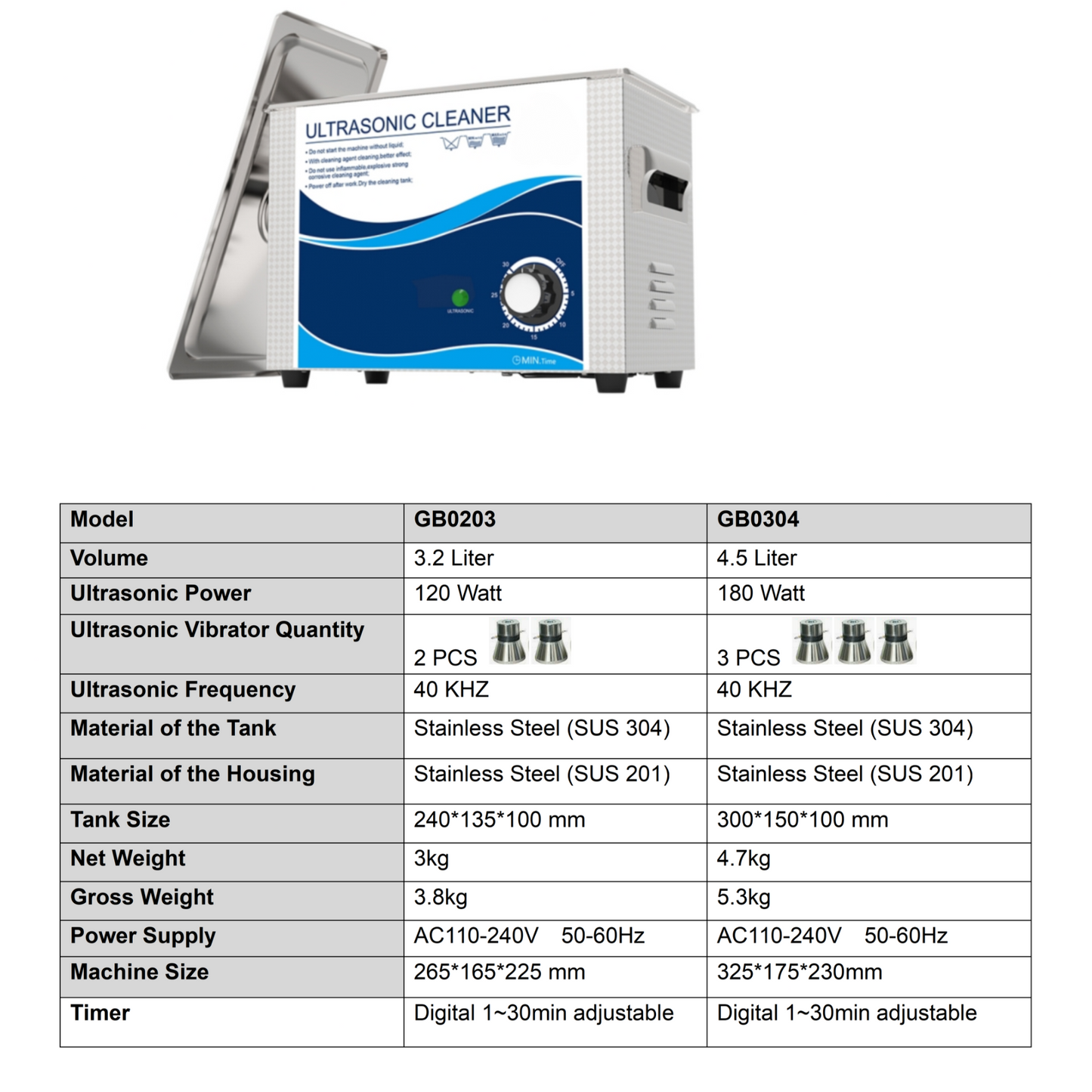 Ultrasonic Cleaner